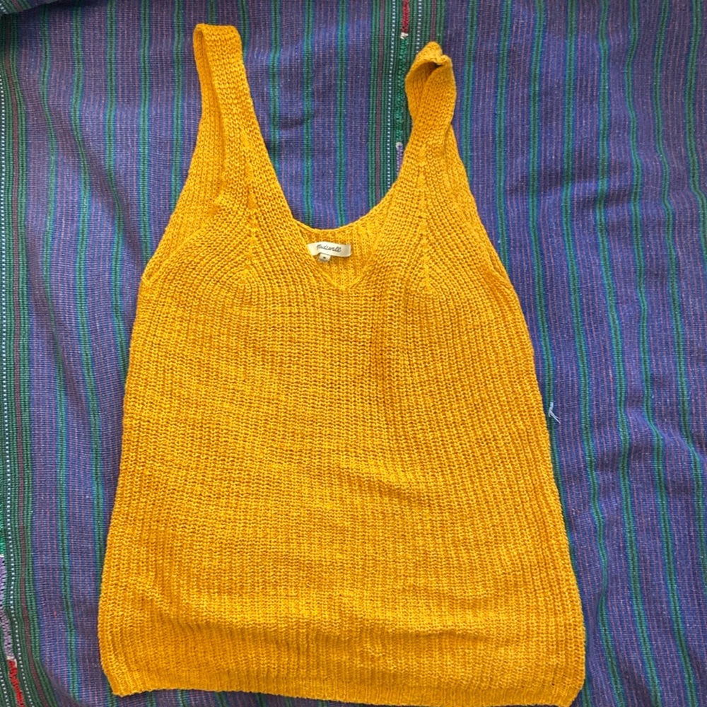 Madewell knit tank